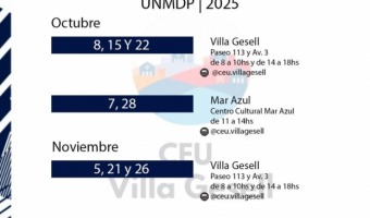 PUNTOS DE INSCRIPCIN DE LA UNMDP 2025